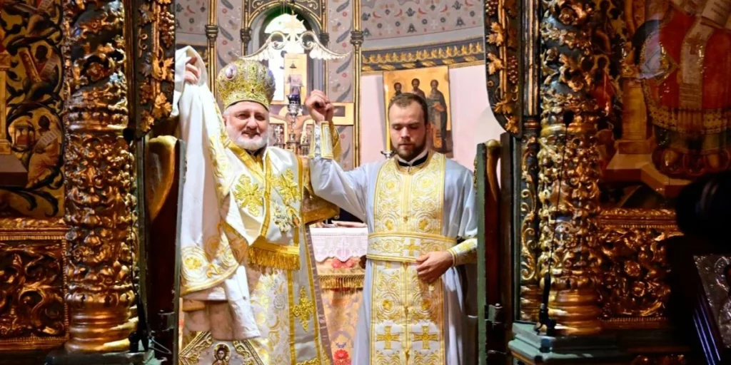 Archbishop Elpidophoros Ordains Patriarchal Deacon Kallinikos Chasapis to the Priesthood