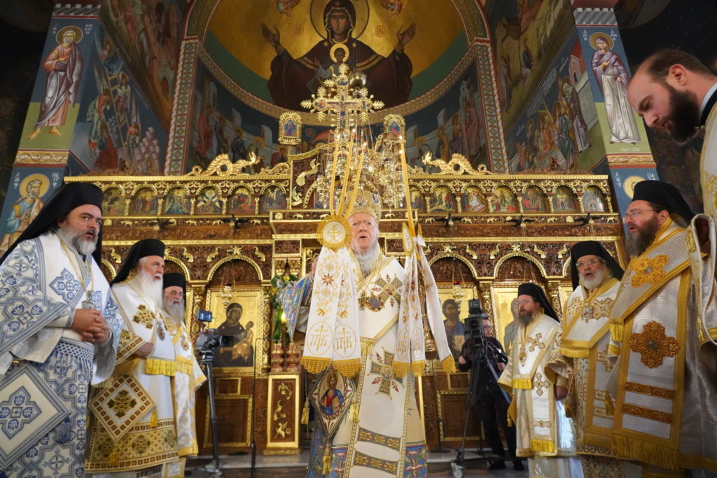 Patriarchal Divine Liturgy at the Metropolitan Church of the Transfiguration of the Saviour, Kilkis