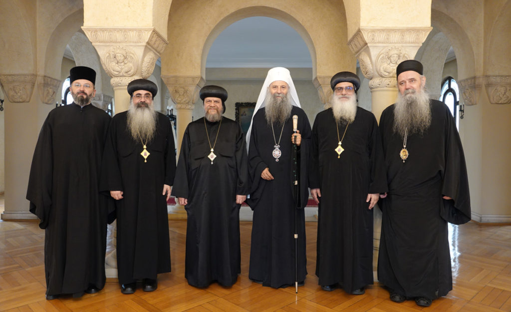 Патријарх Порфирије се сусрео са делегацијом Коптске Цркве