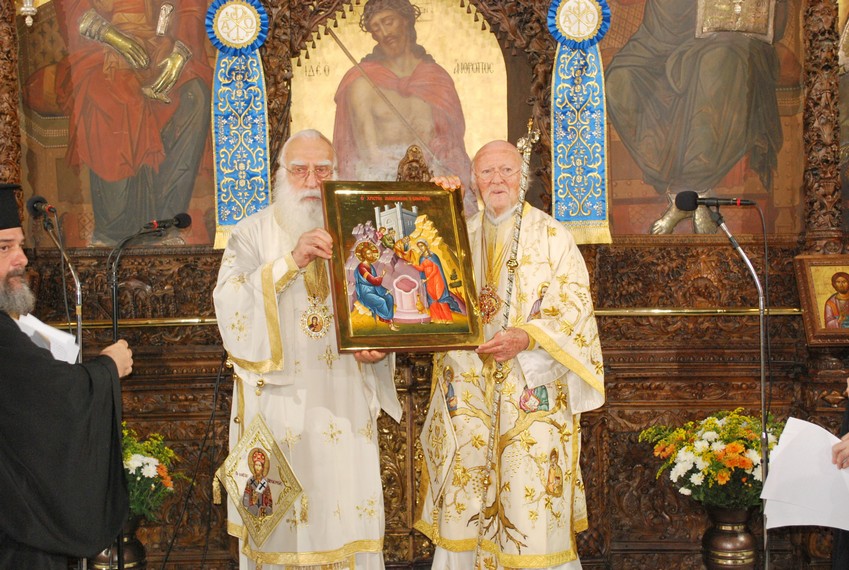 Patriarchal Divine Liturgy at the Church of Saint Fotini, Nea Smyrni