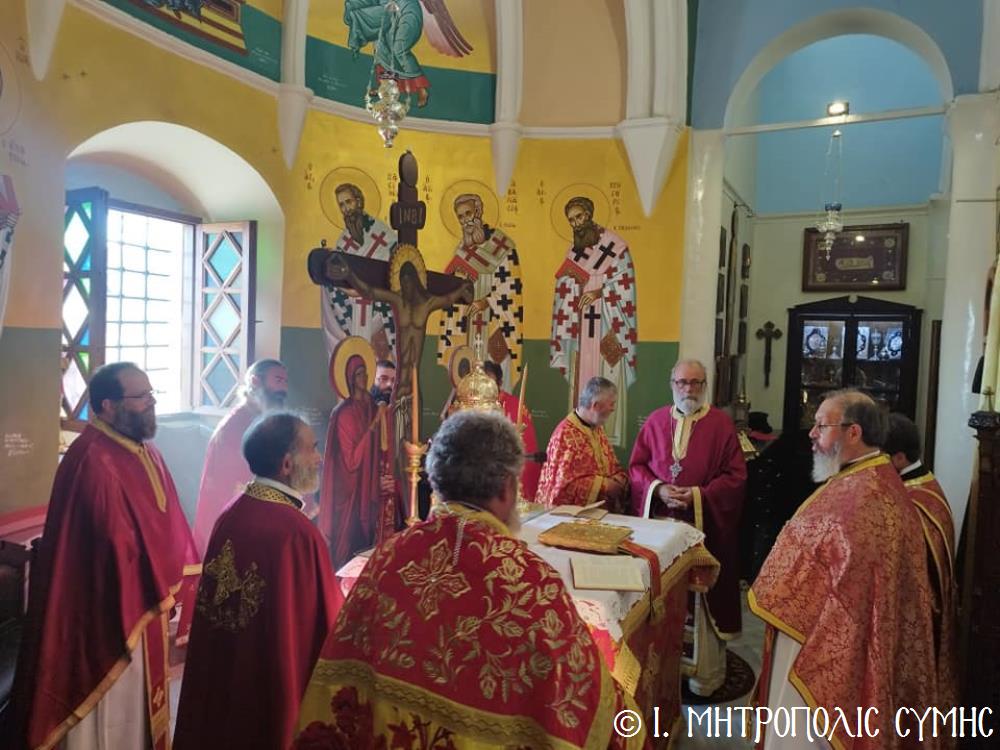 Διπλός Θεομητορικός εορτασμός στον Ιερό Ναό Αγίου Αθανασίου Σύμης