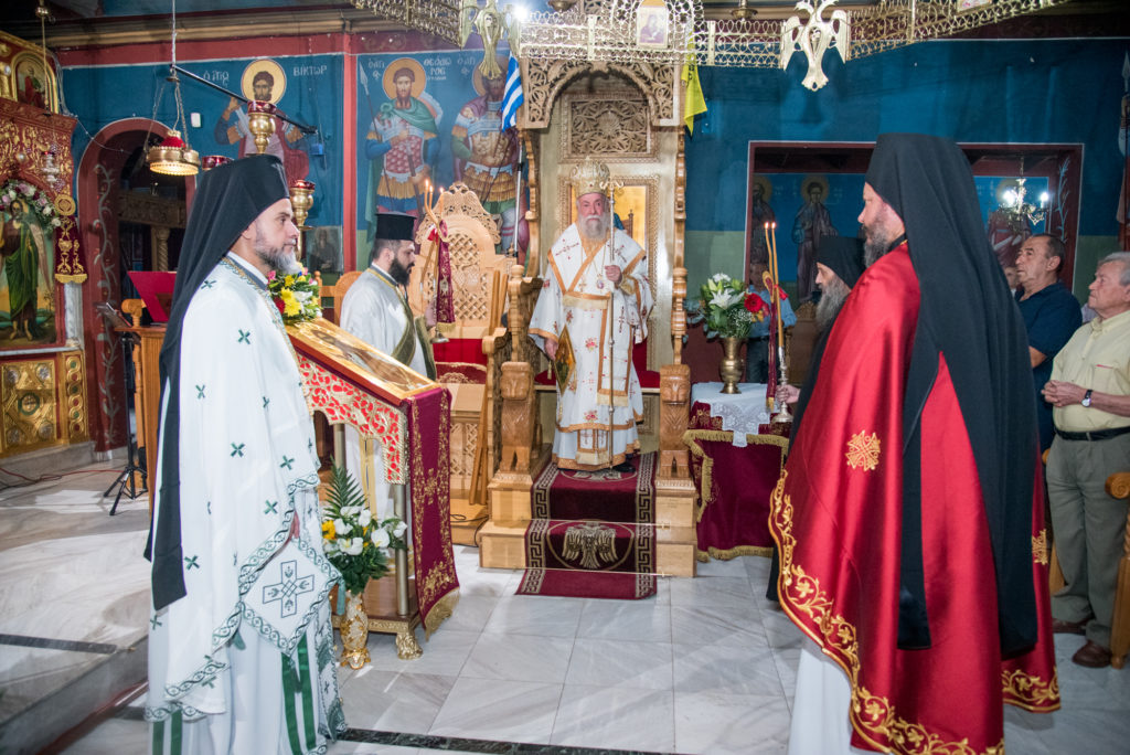 Η Αποτομή της Τιμίας Κεφαλής του Αγίου Ιωάννου στην Ι.Μ. Τιμίου Προδρόμου Νικησιάνης