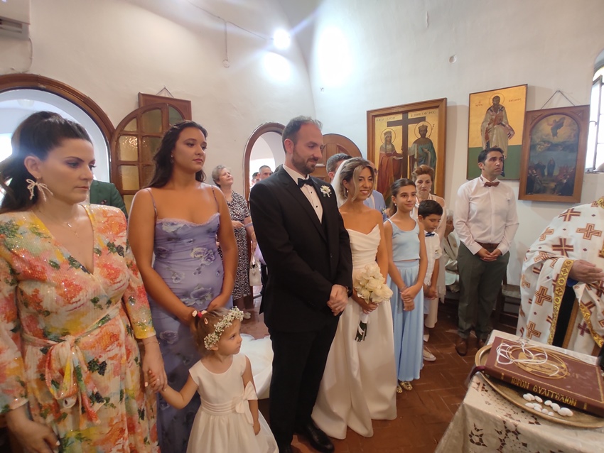 Γάμος μέλους Μητροπολιτικού Συμβουλίου Κορίνθου