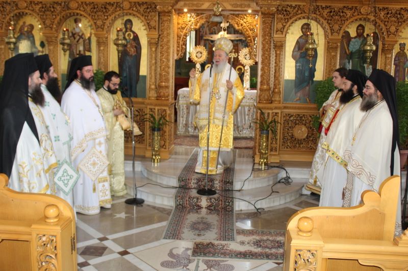 Εορτασμός της ανακομιδής των Λειψάνων του Αγίου Νεκταρίου στη Χαλκίδα 