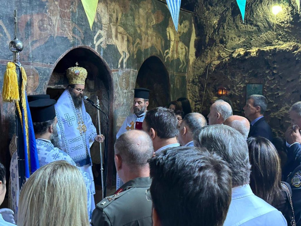 Laconia: The 199th Anniversary of the Holocaust of the villagers of Vrontamas at the Palaiomonastiro Monastery