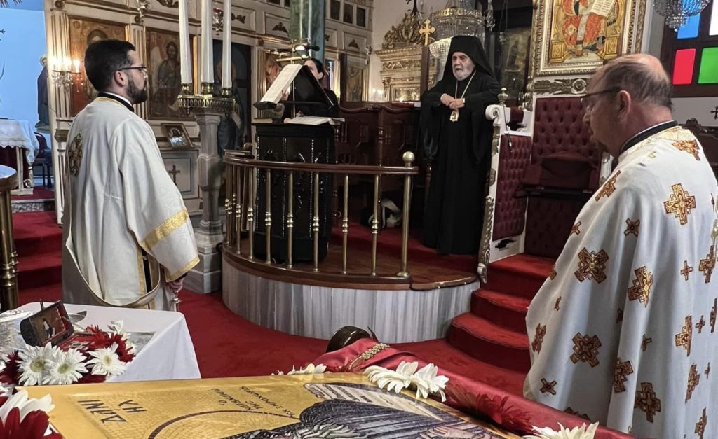 The Feast of Saint Daniel of Katounakia celebrated at the Holy Metropolis of Derkoi