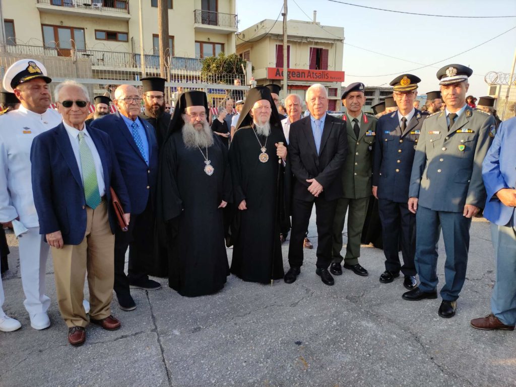 Ecumenical Patriarch Bartholomew arrived on Chios (VIDEO)