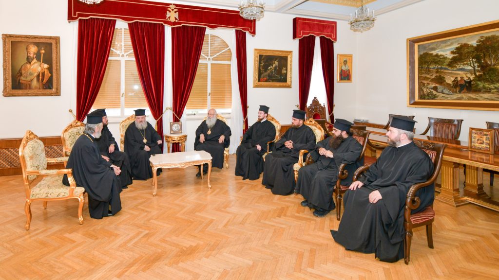 Bp Timotei of Prahova met with Archbishop George of Cyprus