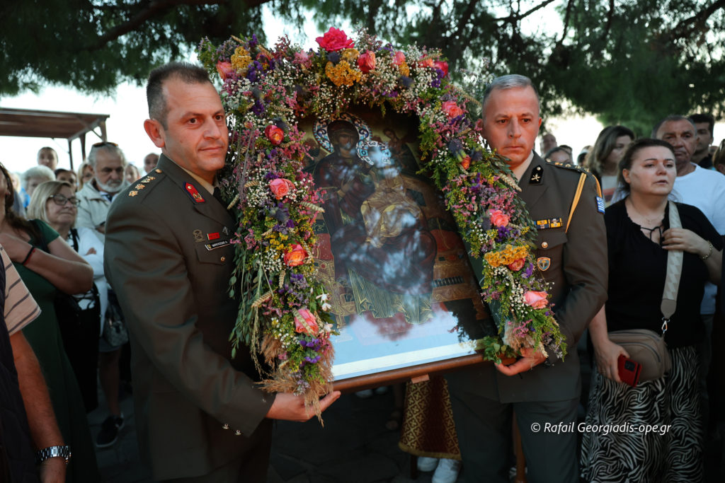 Πανηγυρικός Εσπερινός της Παναγίας Παντανάσσης στο Πόρτο Λάγος