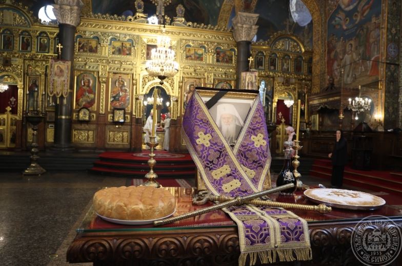 Το εξάμηνο μνημόσυνο του μακαριστού Πατριάρχη Βουλγαρίας Νεοφύτου