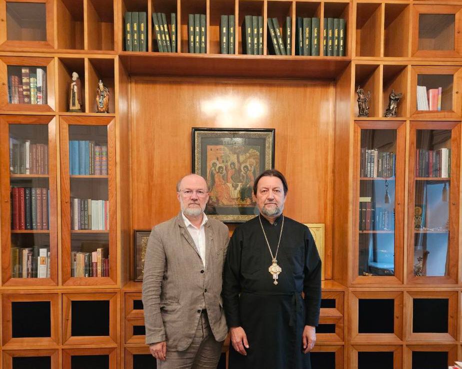 Председатель Учебного комитета встретился с ректором Российского православного университета