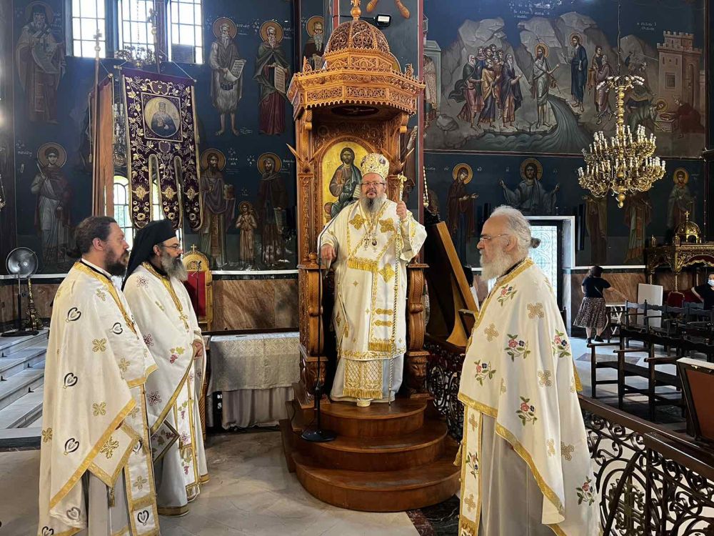 Στον Ιερό Ναό Αγίου Ιωάννου Κυνηγού ιερούργησε για την Αρχή της Ινδίκτου ο Μητροπολίτης Λαρίσης
