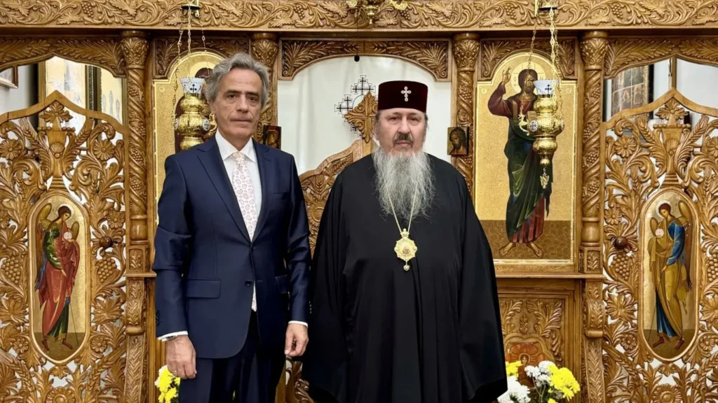 Greece opens new embassy in Chișinău: Ambassador Nikolaos Krikos meets with Metropolitan Petru of Bessarabia