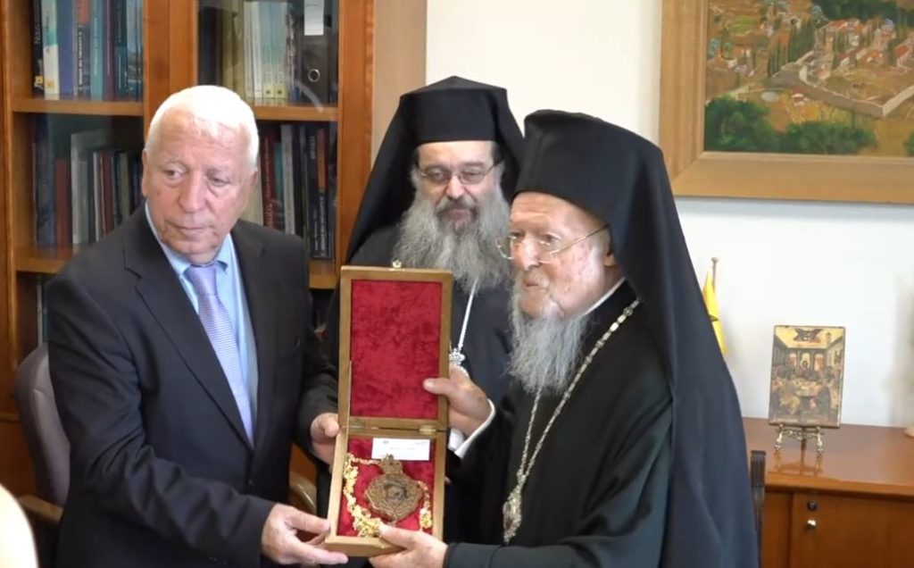 Ο Οικουμενικός Πατριάρχης σε ειδική συνεδρίαση του Περιφερειακού Συμβουλίου Βορείου Αιγαίου στη Χίο (ΒΙΝΤΕΟ)