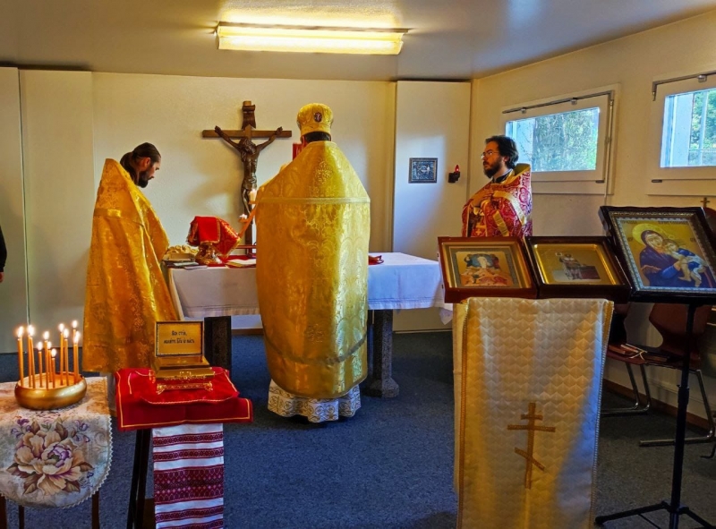 В Лозанне отметили праздник Всех святых, в земле гельветийской (швейцарской) просиявших