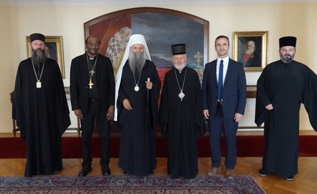 Το Πατριαρχείο Σερβίας επισκέφθηκε ο Γενικός Γραμματέας του Παγκοσμίου Συμβουλίου Εκκλησιών