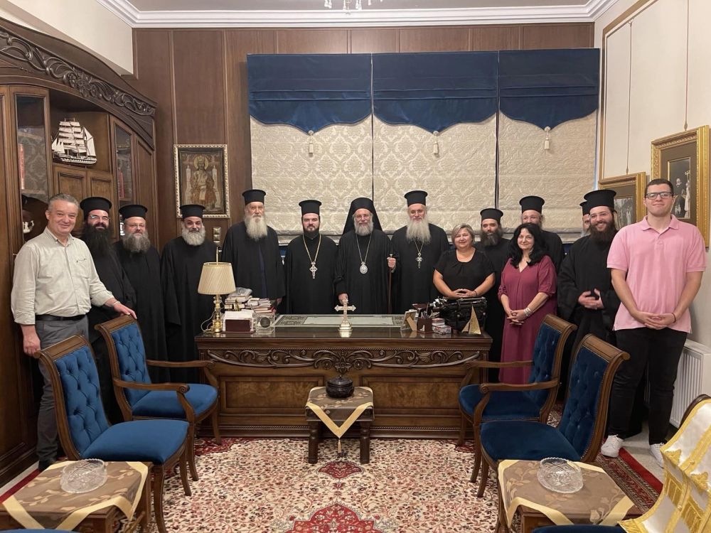 Αγιασμός για την έναρξη του νέου εκκλησιαστικού έτους στα Γραφεία της Μητροπόλεως Τρίκκης