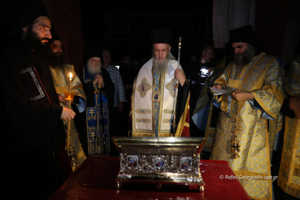 Ιερά Πανήγυρις επί τη εορτή της καταθέσεως της Αγίας Ζώνης στην Ι.Μ.Μ. Βατοπαιδίου (ΒΙΝΤΕΟ)