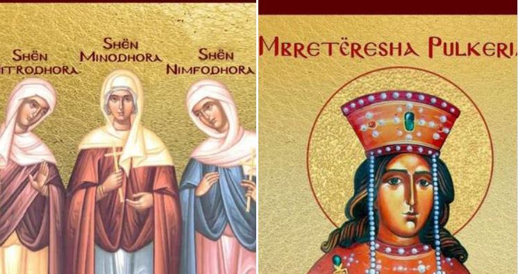 Apostujt Apeli, Klementi/Klimi, Lluka nga 70-t. Dëshmoret Minodhora, Mitrodhora, Nimfodhora. Mbretëresha Pulkeria