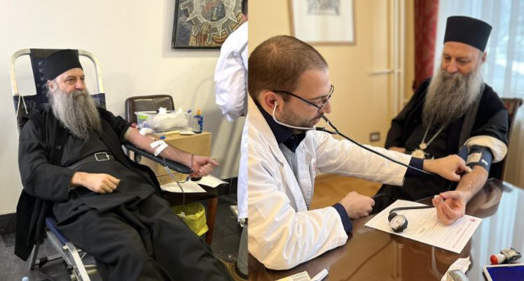 Патријархов позив на акцију добровољног давања крви