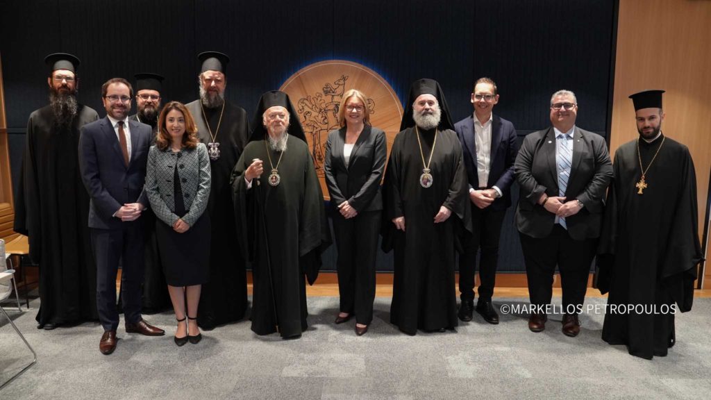 Meeting of the Ecumenical Patriarch with the Premier of Victoria