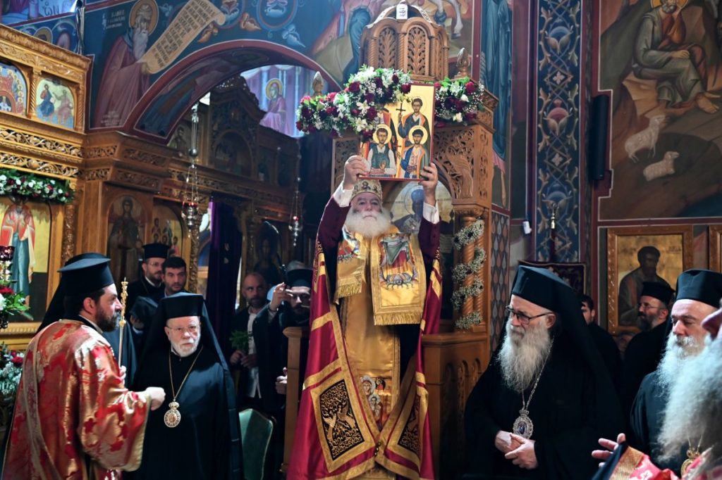 Reception of the Patriarch of Alexandria and Patriarchal Vespers in Rethymno