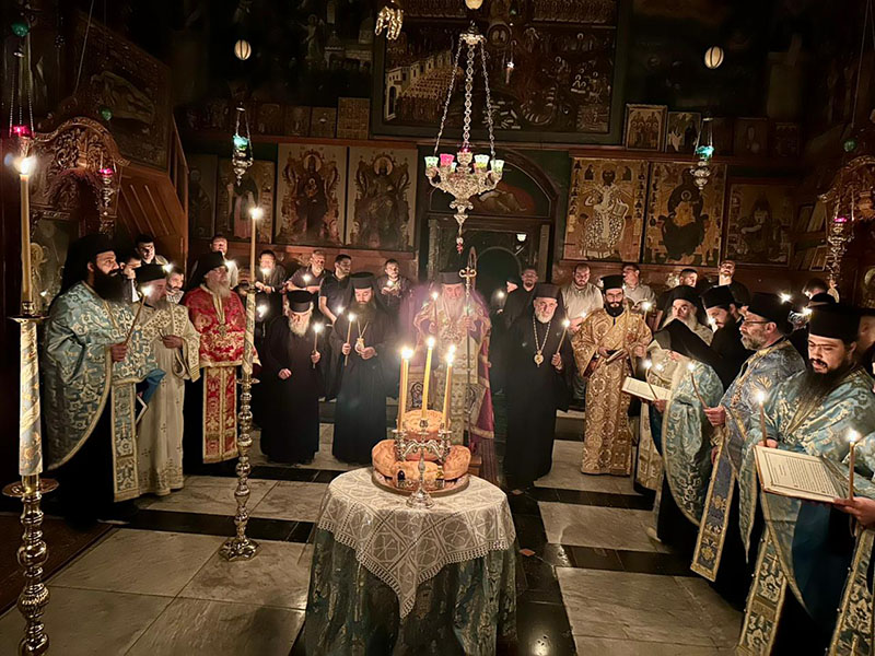 The feast of the repatriation of the Holy of Saint Savva  the Sanctified