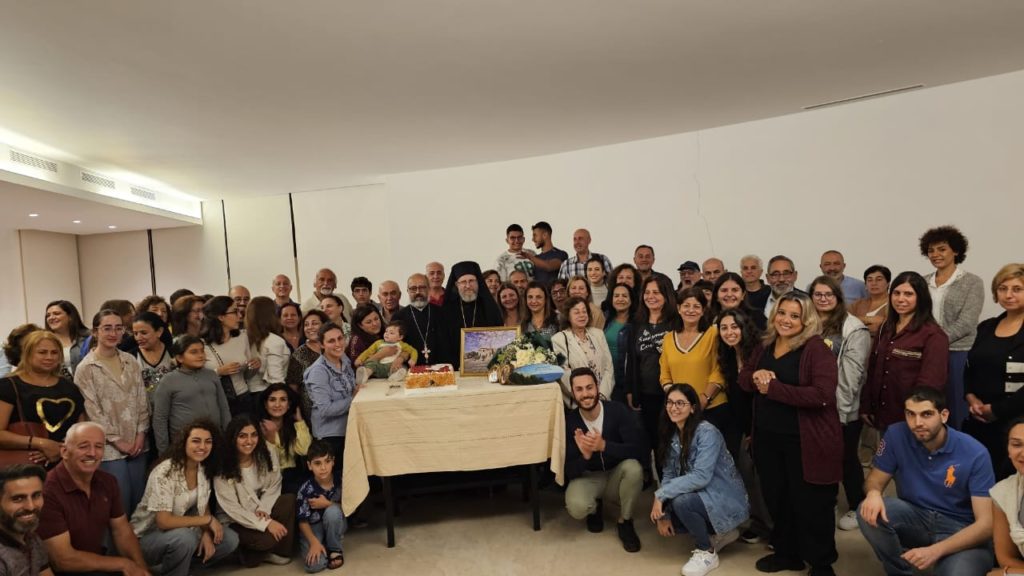 ‎القداس الإلهي في رعية المحيدثة