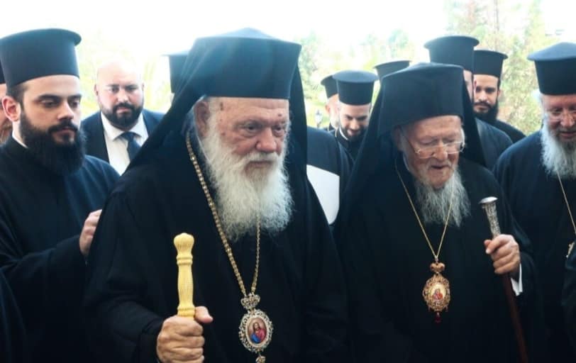 ‎الكلي القداسة يزور المدرسة الداخلية الرسولية في اثينا