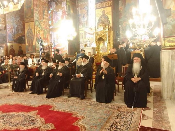 الكلي القداسة في كنيسة القديس غريغوريوس بالاماس تسالونيكي