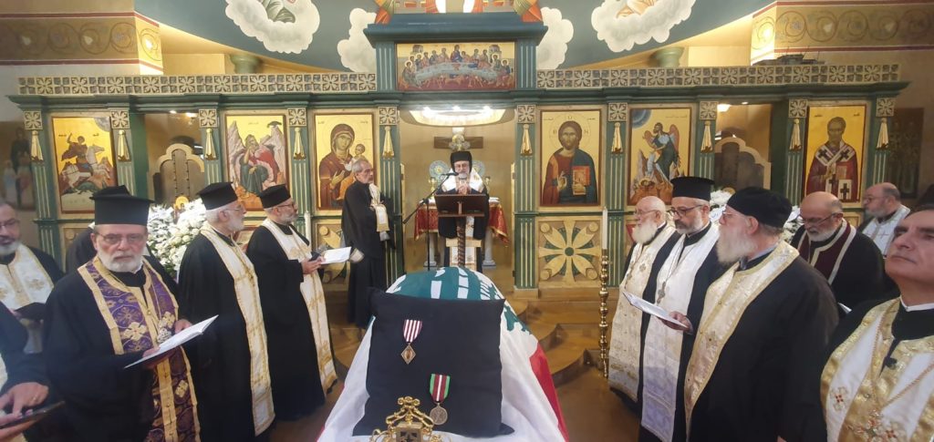 خدمة الجناز العمومي لراحة نفس المتقدم في الكهنة عيد حبيب-المطيلب