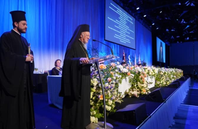 ᾄ➝ά البطريرك المسكوني: الذكرى المئوية لتأسيس أبرشية أستراليا الأ