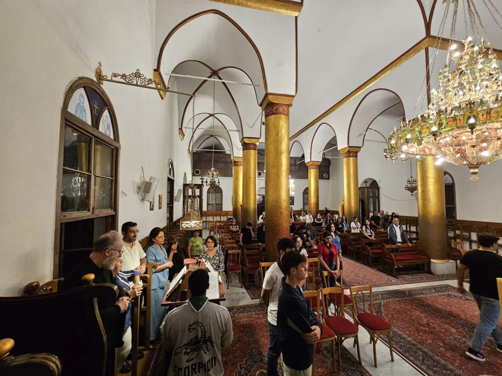 خدمة صلاة الغروب – حامات