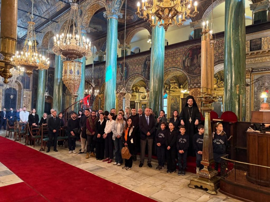 The Feast of The Holy Protection of the Theotokos at the Cathedral Church of Panagia of Pera, Constantinople