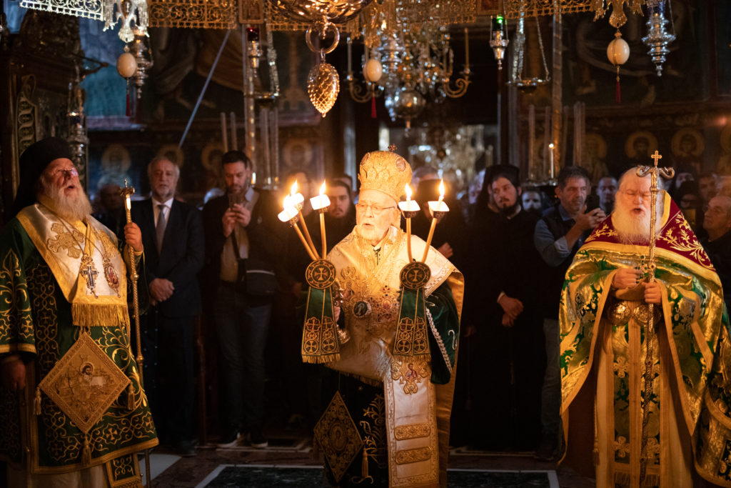 Οι Μητροπολίτες Μύρων Χρυσόστομος και Κερκύρας Νεκτάριος στην Ι.Μ.Μ. Βατοπαιδίου για την πανήγυρη του Αγίου Ευδοκίμου (ΒΙΝΤΕΟ-ΦΩΤΟ)