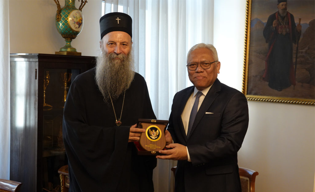 Патријарх Порфирије разговарао са амбасадором Републике Индонезије