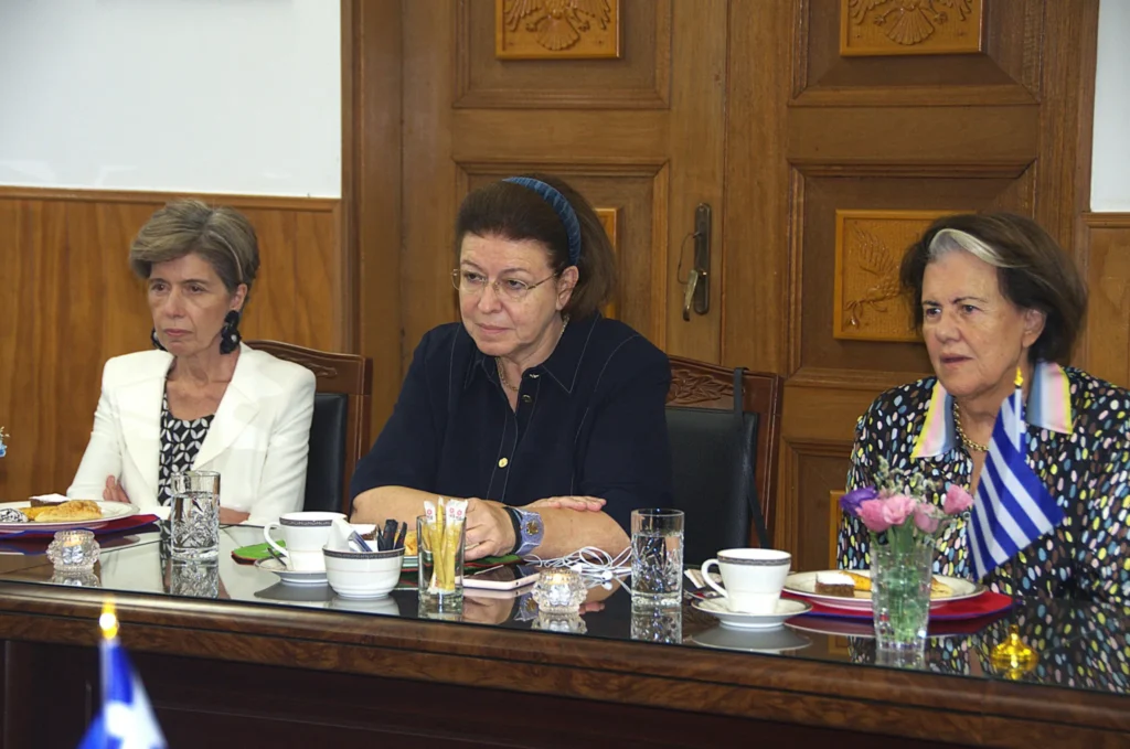Visit of the Minister of Culture of Greece, Mrs. Lina Mendoni