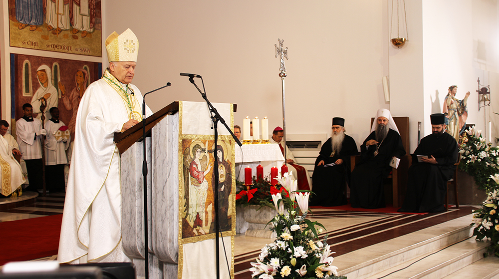 Патријарх Порфирије упутио честитку надбискупу Немету