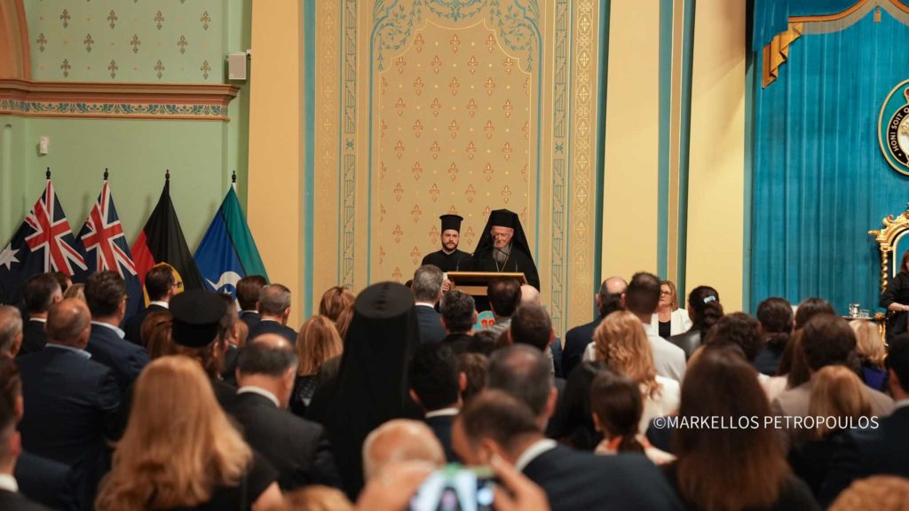 Reception in Honour of the Patriarch by the Governor and the Premier of Victoria