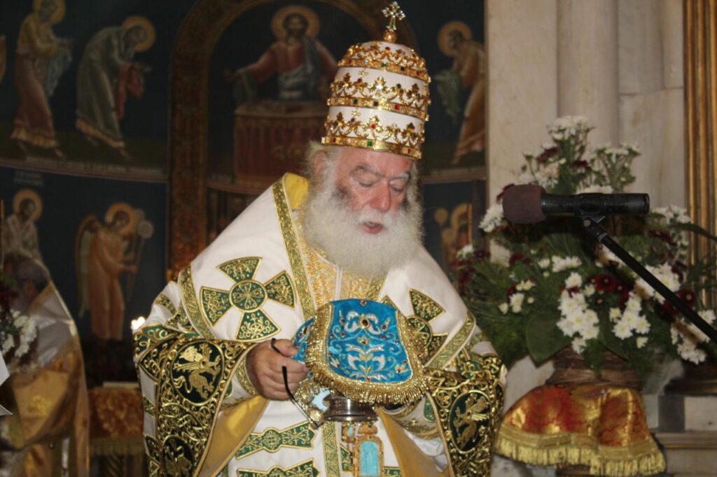 Η εορτή της 20ης επετείου από την εκλογή του Πατριάρχη Αλεξανδρείας Θεοδώρου Β’