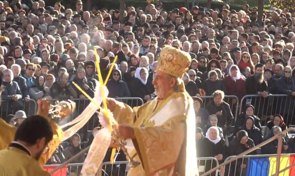 The Feast of Saint Parascheva in Iași, Romania