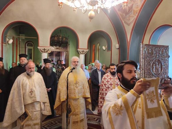 Η εορτή του Αγίου Ιερομάρτυρος Διονυσίου Αρεοπαγίτου και τα Ονομαστήρια του Μητριπολίτη Κορίνθου