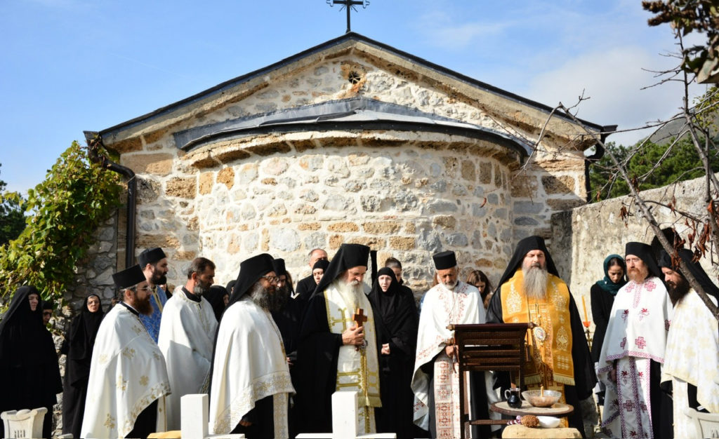 Годишњи помен мати Марти, игуманији манастира Гориоч