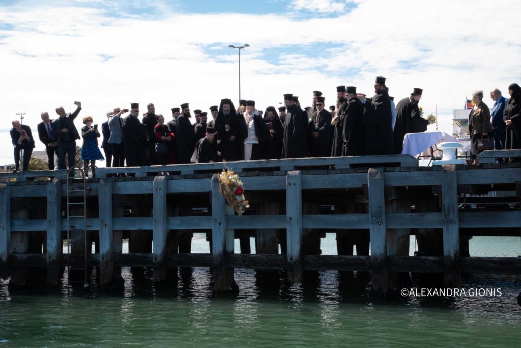 Patriarchal Memorial Service for Migrants at the Station Pier Jetty in Melbourne