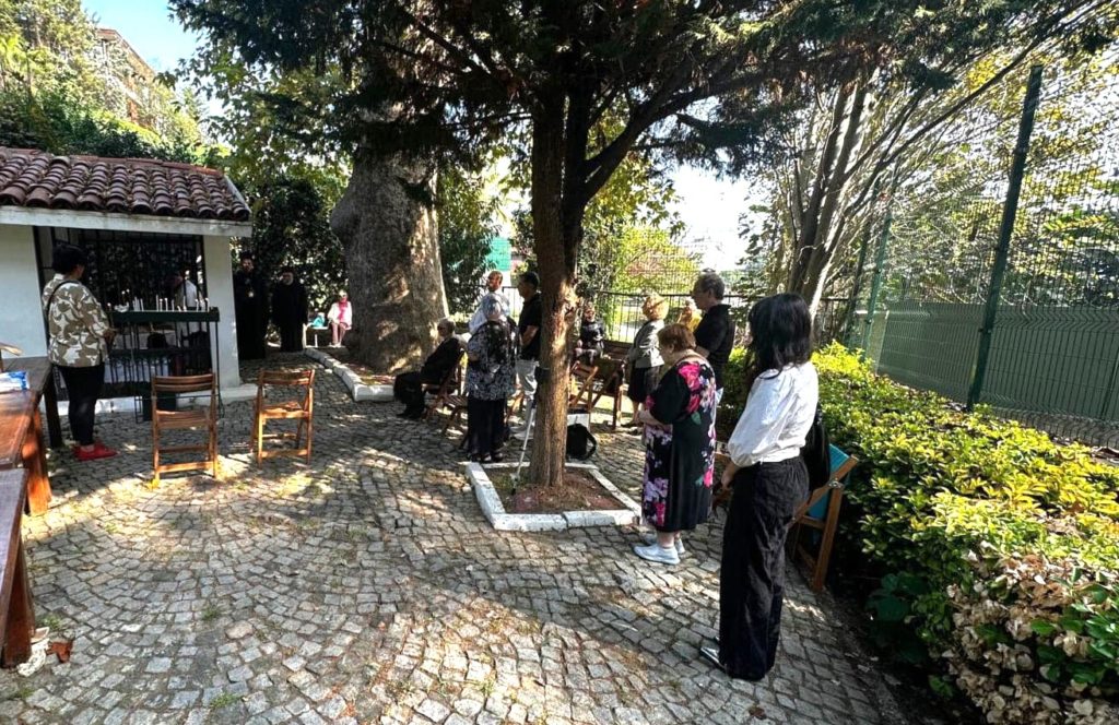 Divine Liturgy at the Sanctified Spring of Saint Paraskevi in Nichori on the Bosphorus