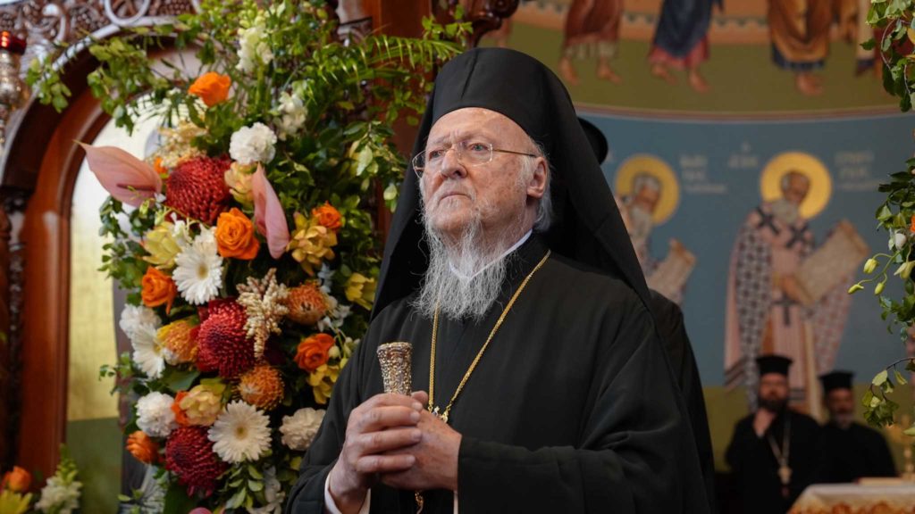 The Ecumenical Patriarch at the Holy Monastery of Our Lady “Axion Estin” in the Diocese of Chora