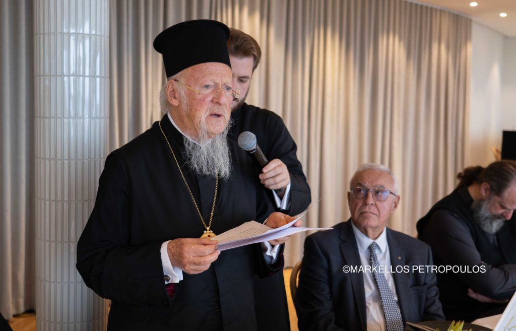 The Ecumenical Patriarch praised the work of the Greek Welfare Centre of the Archdiocese of Australia