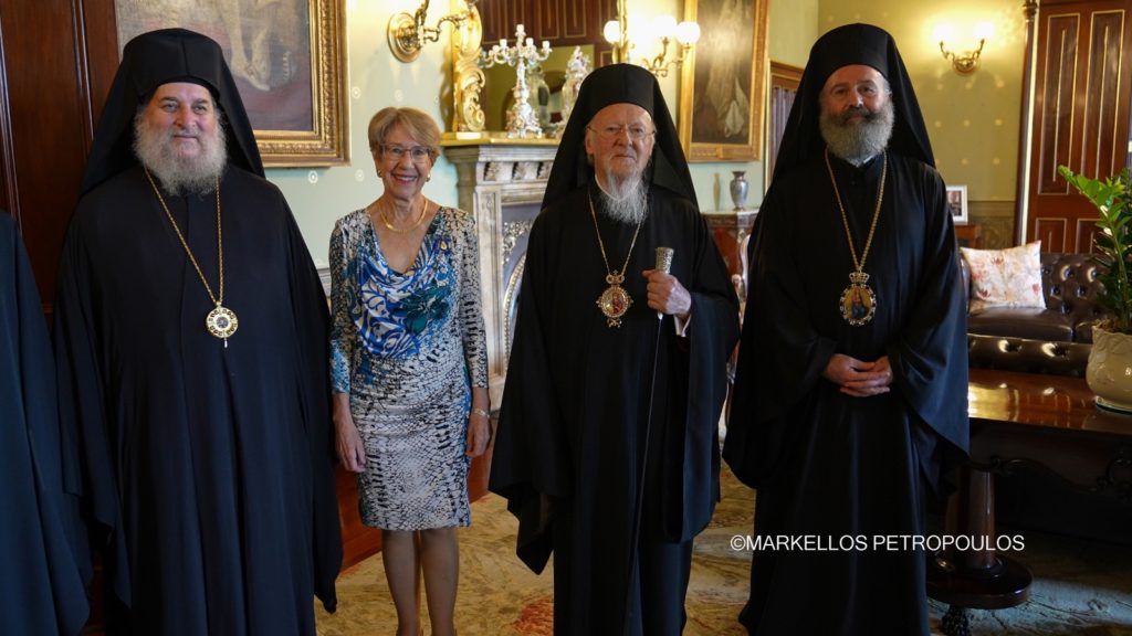 The Ecumenical Patriarch meets the Governor of New South Wales