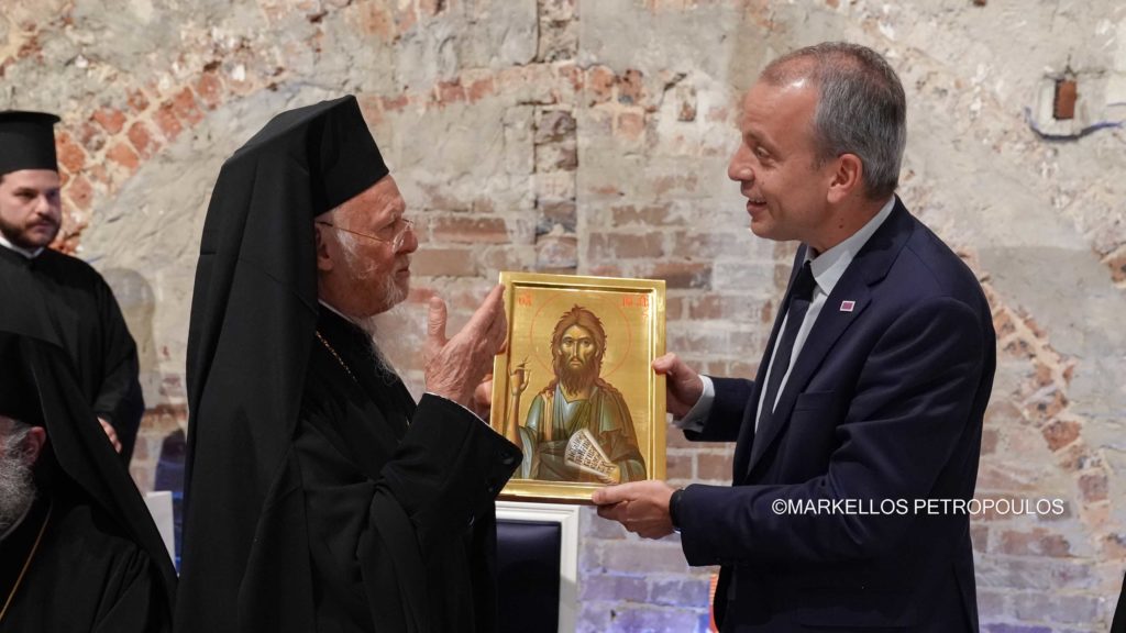 The Ecumenical Patriarch at the Consulate General of Greece in Sydney