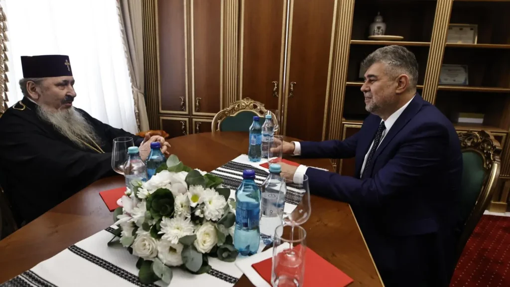 Romanian Prime Minister meets with Metropolitan of Bessarabia to discuss future projects
